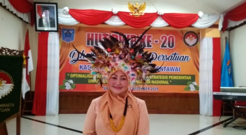 Mengenal Ogok, Hiasan Kepala Wanita Mentawai