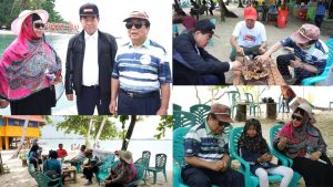Warga Korea Terpesona Keasrian pantai Pariaman