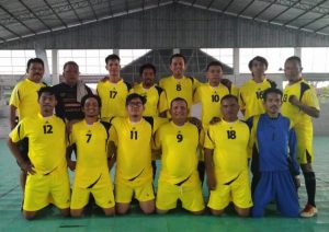 Tim futsal Siwo PWI Sumbar Runner up Turnamen PWI Pasbar