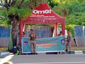Sat Pol PP Padang Dirikan Pos di Titik Rawan Pelanggaran