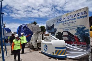 Genius Umar Puas Progres Pembangunan Pasar Pariaman