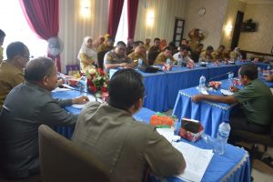 Pimpin Rakor terkait Corona, ini 18 Poin Langkah Strategis Ali Mukhni