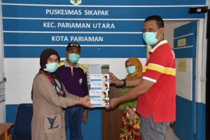 Fakhrizal Beri Bantuan Puluhan Ribu Masker untuk Sumbar