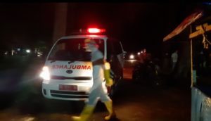 Dicurigai Korban Covid 19, Petugas Evakuasi Mayat di Pantai Cermin Gunakan APD