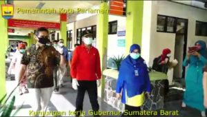 Tinjau Kesiapan RSUD Pariaman jadi RS Covid 19, Gubernur Jamin Keamanan