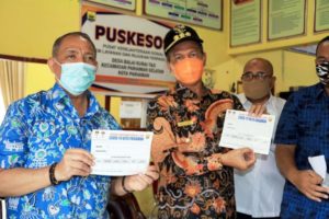 Pariaman Cairkan Bansos untuk Warga Terdampak Covid 19