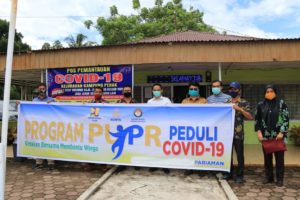 Kementerian PUPR Bagikan Sembako untuk Warga Pariaman