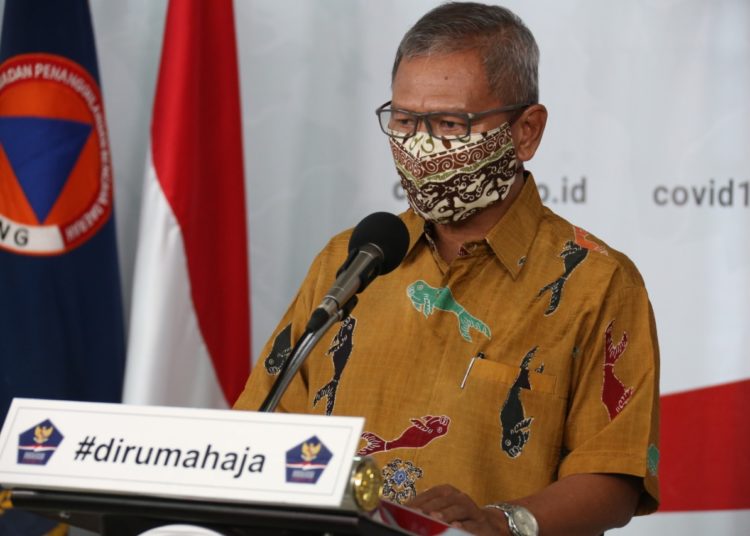 Juru bicara pemerintah penanganan Covid 19, Achmad Yurianto.