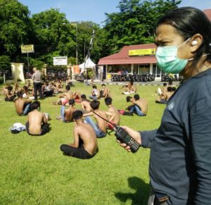 80 Remaja Diamankan Polresta Padang karena Balap Liar