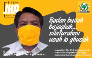 Ajo JKA Berdayakan Ekonomi Warga di tengah Pandemi