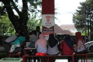Dukung PSBB,Telkom Sumbar Matikan Jaringan 48 Taman Digital