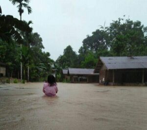 Hujan Deras, Sejumlah Desa di Pulau Siberut Terendam Banjir