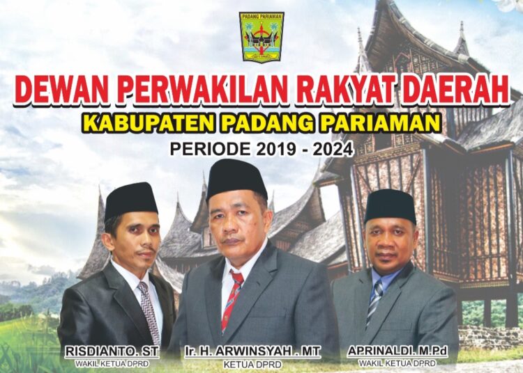 Unsur pimpinan DPRD Padangpariaman.