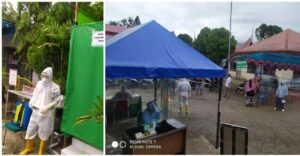 15 Pedagang Pasar Bandar Buat Sudah Dites Swab