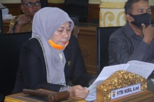 DPRD Pariaman Rapat Paripurna LKPJ Walikota via Video Conference