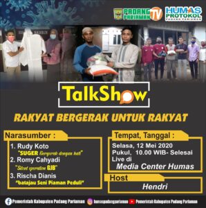Ali Mukhni Apresiasi Pihak yang Membantu Masyarakat di Masa Pandemi