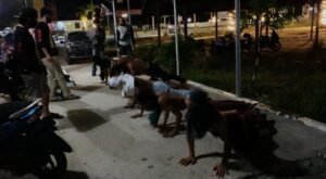 Polres Mentawai Tindak Pelanggar PSBB