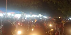 Tim Gabungan TNI Polri Bubarkan Kerumunan Warga