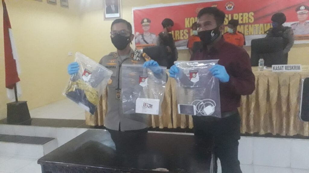 Polres Mentawai Ringkus Residivis Pencuri Handphon