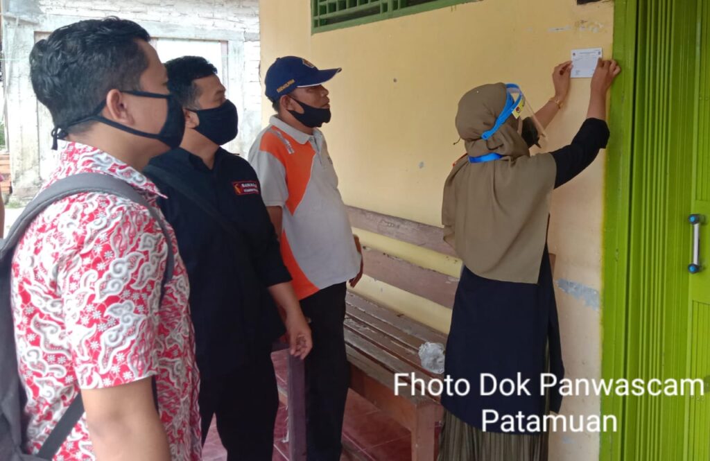 Panwascam Patamuan Himbau Masyarakat Melapor Jika Belum Dicoklit PPDP