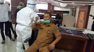 Pejabat Setwan DPRD Sumbar Positif Covid-19, Tes Swab Dilanjutkan