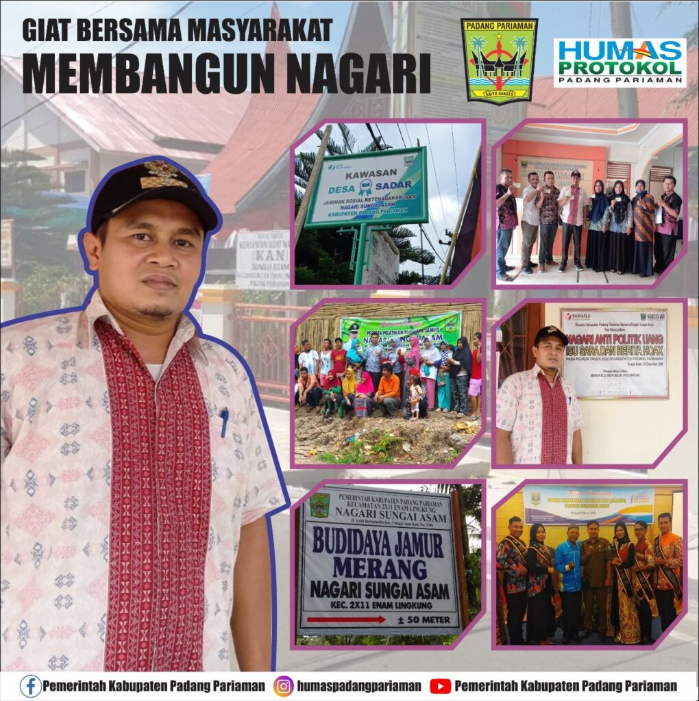 Nagari Sungai Asam Berikan Asuransi BPJS Ketenagakerjaan untuk Para Staf Nagari