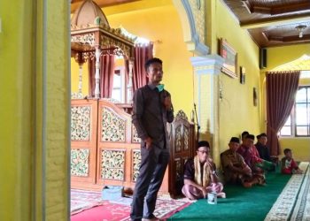 Rahmad Mahmudal melakukan reses di Anduring, Jumat, 23 Oktober 2020.
