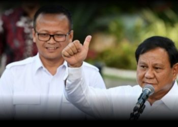 Edhy Prabowo bersama Prabowo.