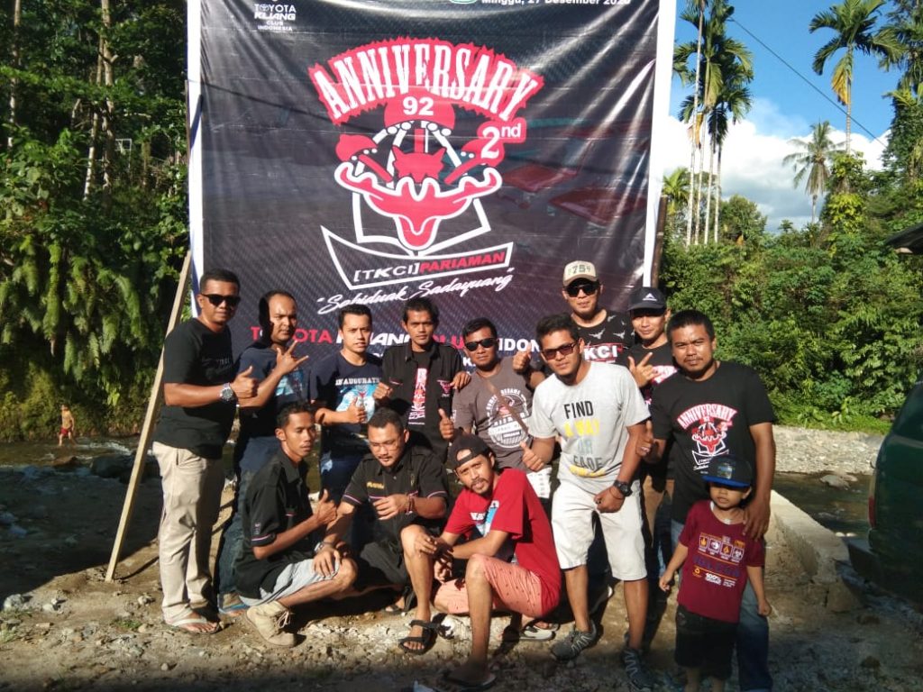 Peringati HUT ke 2, TKCI Pariaman Dukung Pariwisata Daerah
