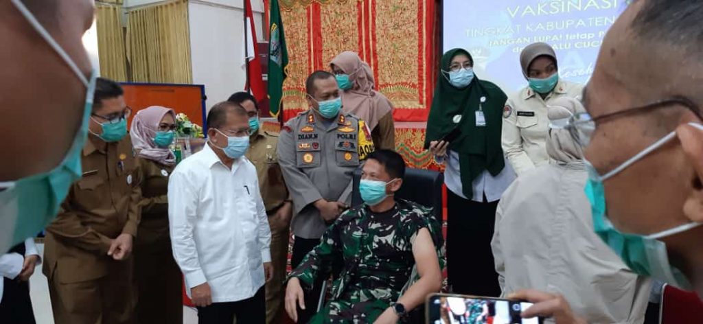 Padang Pariaman Mulai Lakukan Vaksinasi Covid-19