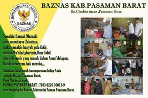 Baznas Pasbar Buka Pendaftaran untuk Pimpinan