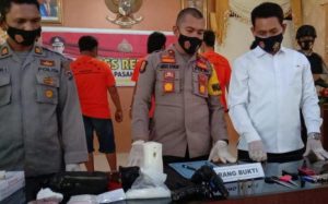 Polres Pasbar Amankan 4 Pengedar Narkoba