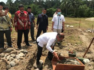 Tarok City Menggeliat, Ali Mukhni Letakkan Batu Pertama Perumahan Titian Mutiara Residence