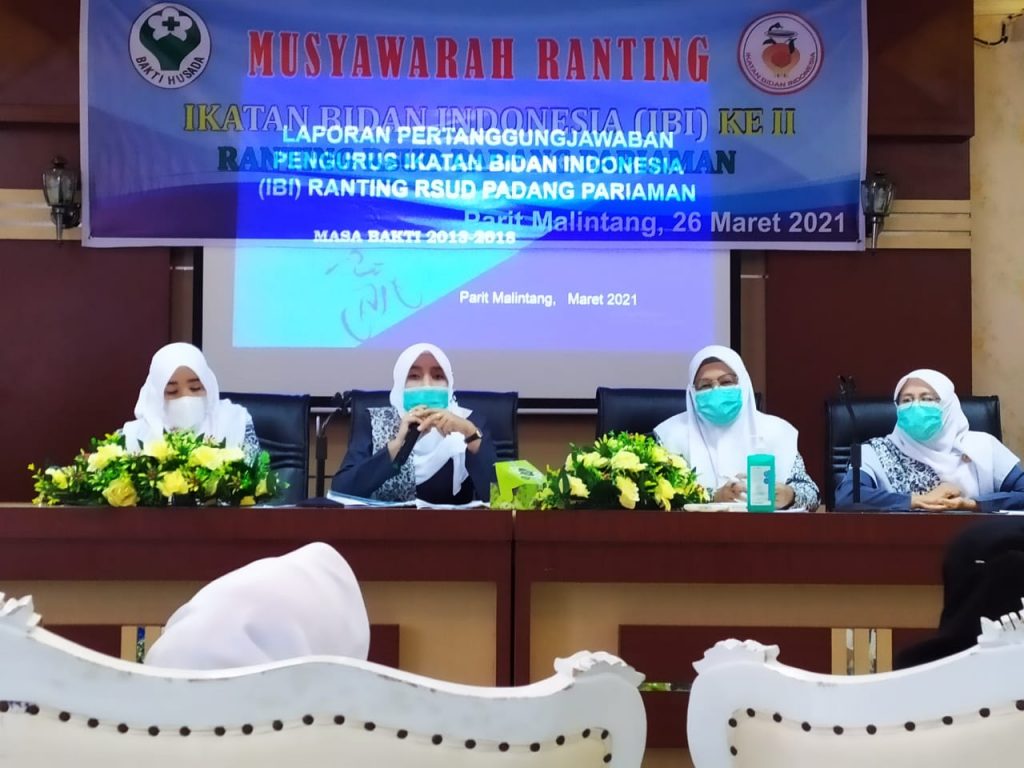 Yusnolia Terpilih Jadi Ketua IBI RSUD Padang Pariaman