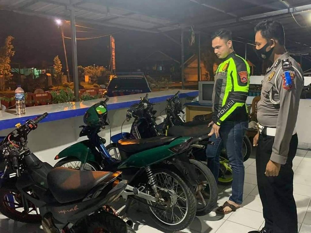 Balap Liar, Puluhan Remaja Diamankan Polres Pariaman