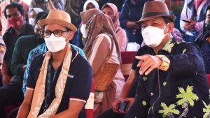 Genius Umar Minta Bantuan Peningkatan Sarana Pariwisata ke Sandiaga Uno