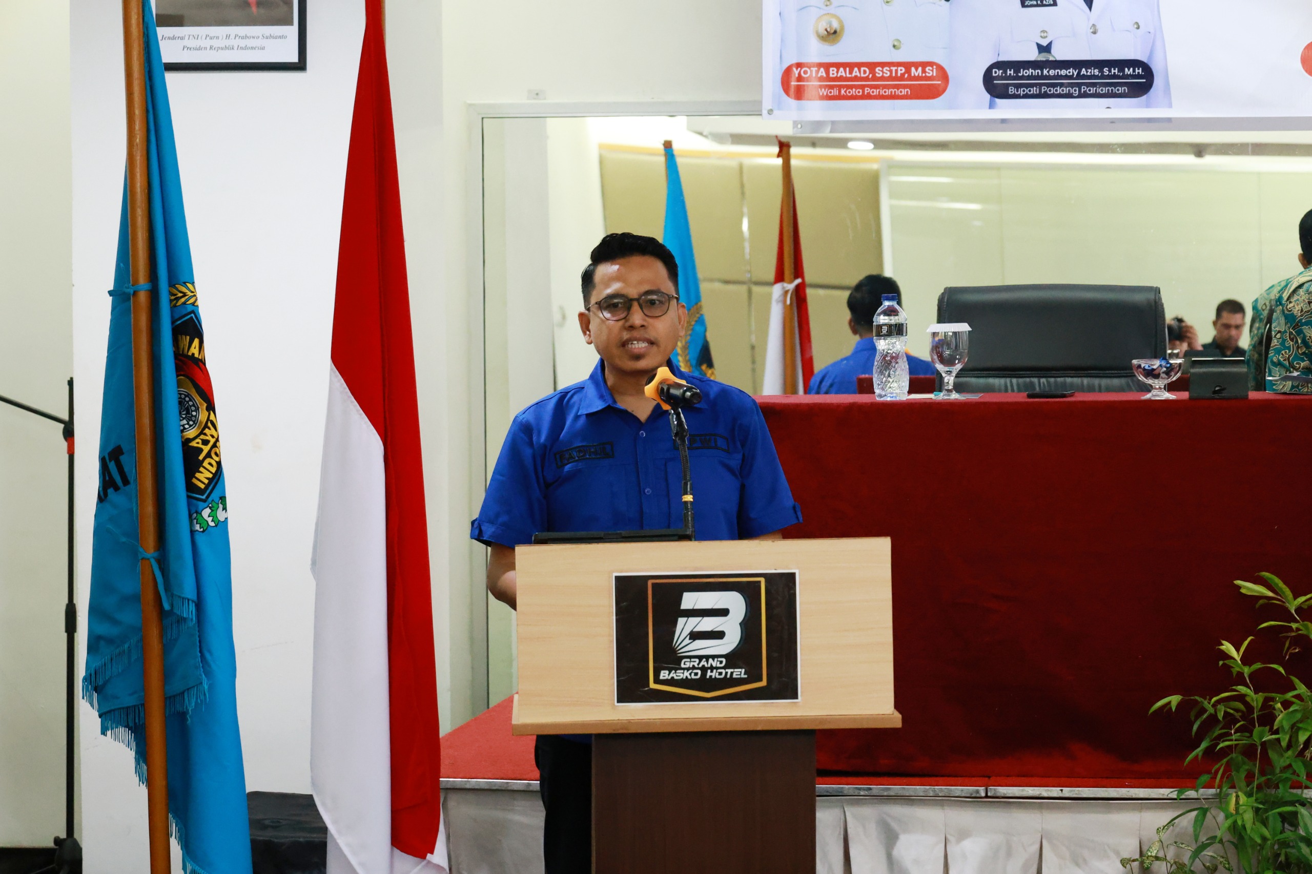 Ketua PWI Padangpariaman/Pariaman, Idham Fadhli.