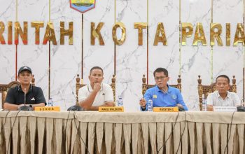 Mulyadi Pimpin Rapat Konsolidasi Tim Kontingen Pariaman Porprov XVI Sumbar