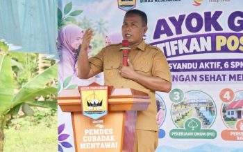 Pertama Kali, Pemko Luncurkan Transformasi Posyandu 6 SPM
