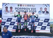 Balap Motor Padang Raih 3 Emas di Porprov Sumbar 2026