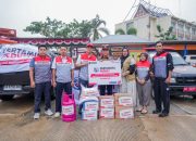 Pertamina Sumbar Salurkan Bantuan  Bagi Korban Bencana Banjir di Kota Padang